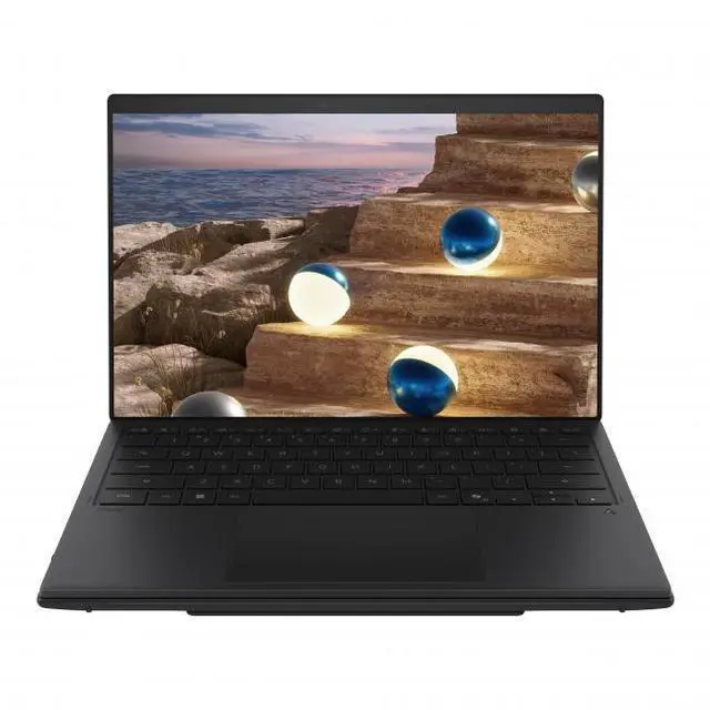 Main image of ASUS Zenbook DUO Dual 14" OLED WQXGA+ 144Hz Touchscreen Detachable Copilot+ PC 2-in-1 Notebook Intel Core Ultra 7 355 16GB RAM 1TB SSD Moher Gray