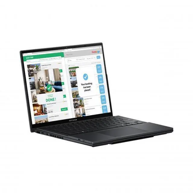Alt view image 2 of 7 - ASUS Zenbook DUO Dual 14" OLED WUXGA Touchscreen Detachable 2-in-1 Notebook Intel Core Ultra 9 285H 16GB RAM 1TB SSD Inkwell Gray