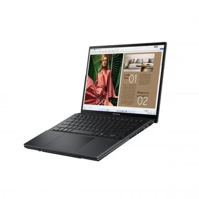 Alt view image 5 of 7 - ASUS Zenbook DUO Dual 14" OLED WUXGA Touchscreen Detachable 2-in-1 Notebook Intel Core Ultra 9 285H 16GB RAM 1TB SSD Inkwell Gray