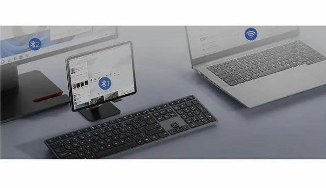 Alt view image 9 of 11 - Lenovo 700 Modern Wireless Keyboard