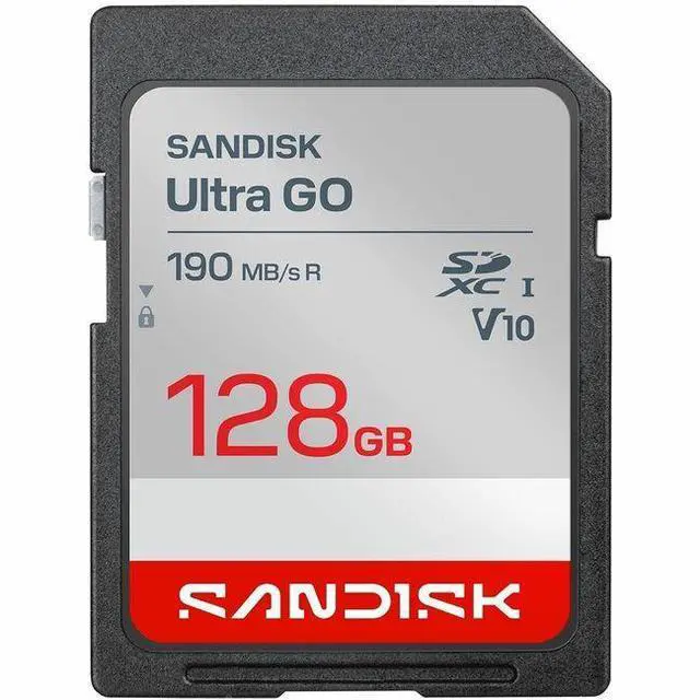 Alt view image 3 of 5 - SanDisk Ultra GO SD 128GB Secure Digital Extended Capacity SDXC Memory Card, Up to 190MB/s UHS-I A1 C10 U1 V10 SDSDUGN-128G-GN6IN