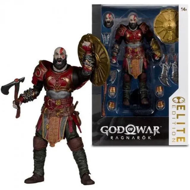 Main image of McFarlane Toys Elite Edition #12 - God of War - Kratos (God of War Ragnarok) 7" Deluxe Action Figure - 11819