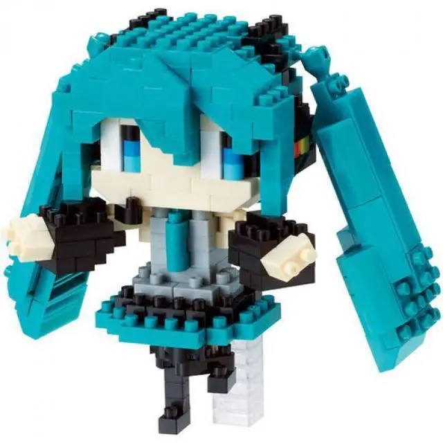 Main image of Nanoblock - Hatsune Miku - Character Collection - Hatsune Miku Building Kit