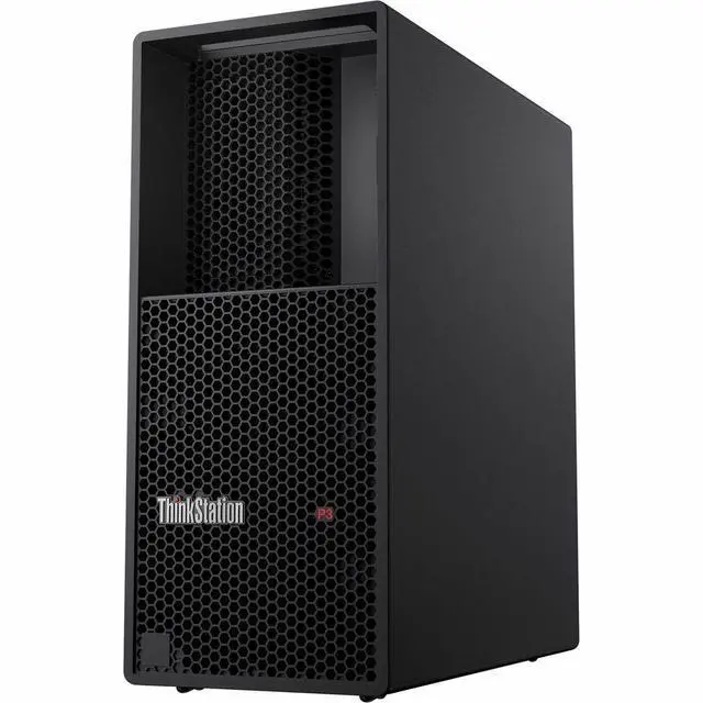 Alt view image 3 of 7 - Lenovo ThinkStation P3 Gen 2 30HT006WUS Workstation - 1 x Intel Core Ultra 7 2nd Gen 265 - vPro Technology - 64 GB - 1 TB SSD - Tower - Intel W880 Chip - Windows 11 Pro - 1 x NVIDIA 16 GB Graphics - D