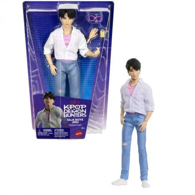Main image of KPop Demon Hunters Saja Boys Jinu ?Soda Pop" Doll (KPDH)
