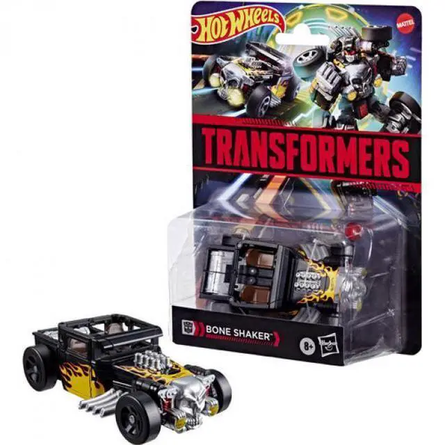 Main image of Hot Wheels? x Transformers - Bone Shaker? Converting Action Figure