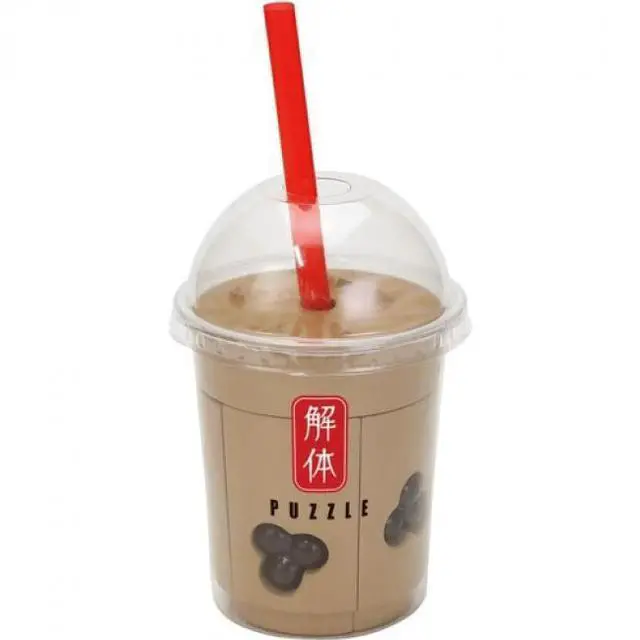 Main image of Megahouse Milktea with Boba Kaitai Puzzle Lite