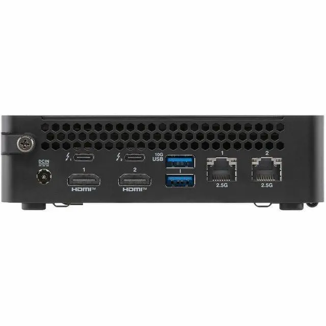 Alt view image 4 of 7 - Asus NUC 16 Pro RNUC16GDKV76000U Barebone System - Mini PC - Intel Core Ultra 7 356H 1.90 GHz Hexadeca-core (16 Core) - Intel Chip - 64 GB DDR5 SDRAM Maximum RAM Support - 2 Total Memory Slots - NVMe