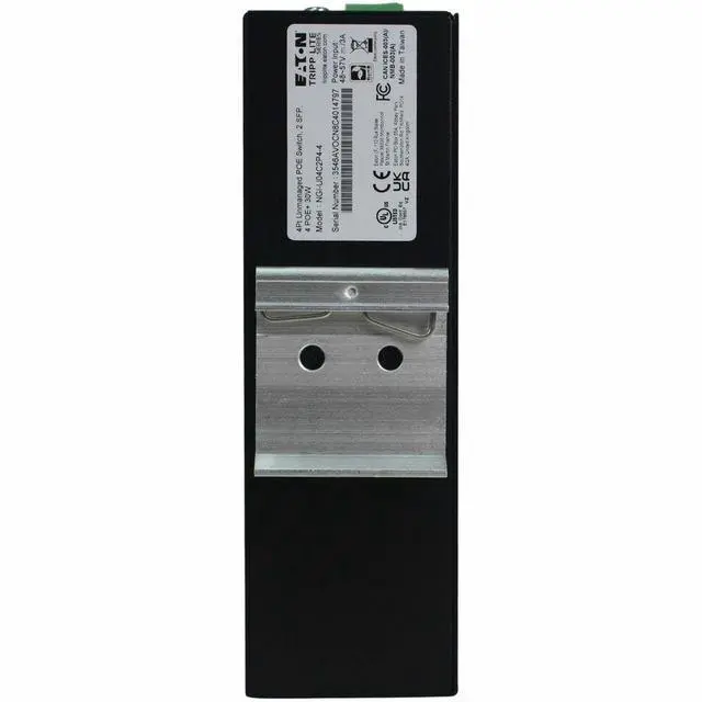 Alt view image 5 of 7 - Tripp Lite series NGI-U04C2P4-4 Ethernet Switch - 4 Ports - Gigabit Ethernet, Fast Ethernet, Ethernet - 1000Base-T, 1000Base-SX/LX, 10Base-T, 100Base-TX, 100Base-FX - 2 Layer Supported - 2 SFP Slots -