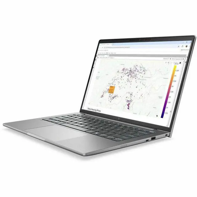 Alt view image 4 of 7 - HP ZBook 8 G2a 14" Touchscreen Copilot+ PC Mobile Workstation - WUXGA - 60 Hz - AMD Ryzen AI 9 HX PRO Ryzen AI PRO 400 Series 470 - 32 GB - 512 GB SSD - English Keyboard - Meteor Silver - AMD Chi