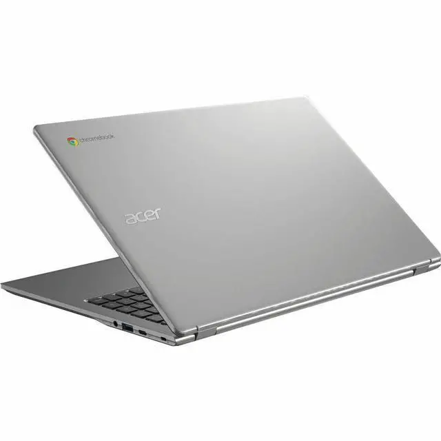 Alt view image 2 of 2 - Acer Chromebook 315 CB315-6H CB315-6H-P12B 15.6" Chromebook - Full HD - 60 Hz - Intel N250 - 8 GB - 128 GB Flash Memory - English (US) Keyboard - Silver - Intel Chip - 1920 x 1080 - ChromeOS - In