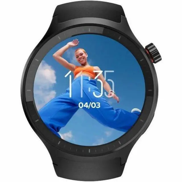 Alt view image 5 of 7 - Motorola Mobility moto watch Smart Watch - Round - Heart Rate Monitor, Accelerometer, Gyro Sensor, PPG Sensor, Ambient Light Sensor, eCompass - Speaker, Music Player, Phone - Steps Taken, Calories Bur