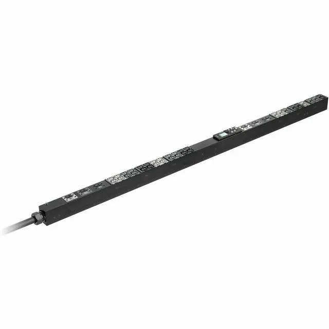Alt view image 3 of 4 - APC NetShelter Rack PDU Advanced Gen 2, Switched Metered Outlet, 3Phase, 14.4kW, 208V 50A, CS8365C, 42 Outlet - Switched with Metered-by-Outlet - CS8365C 50A - 21 x IEC 60320 C13/C15, 21 x IEC 60320 C