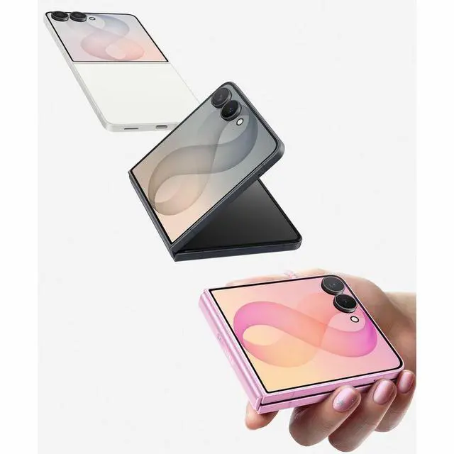 Alt view image 3 of 12 - Samsung Galaxy Z Flip8 SM-F776U 256 GB Smartphone - 6.9" Flexible Folding Screen Dynamic AMOLED 2X Full HD Plus 2520 x 1080 - Octa-core (OryonDual-core (2 Core) 4.74 GHz + Oryon Hexa-core (6 Core