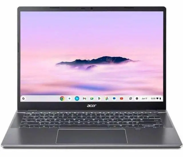Main image of Acer Chromebook Plus 514 CBE594-2 CBE594-2-7658 14" Clamshell Chromebook - WUXGA - 60 Hz - Intel Core 7 150U - 16 GB - 256 GB PCI Express NVMe 4.0 SSD - English (US) Keyboard - Iron - Intel Chip