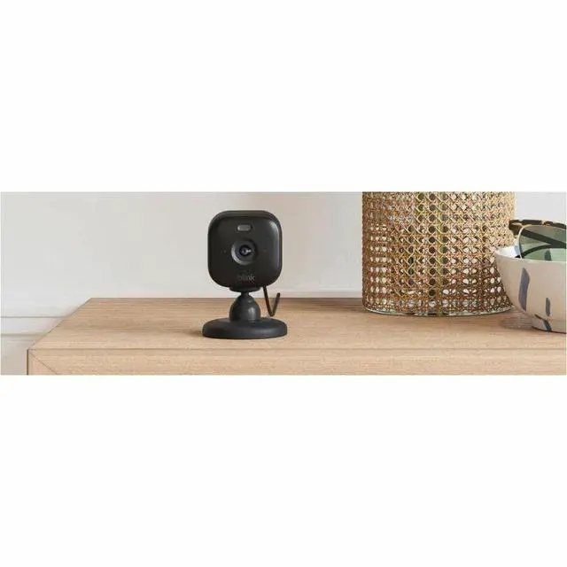 Alt view image 3 of 3 - Blink Mini 2 Indoor/Outdoor Full HD Network Camera - Color - 1 - Black - Infrared/Color Night Vision - 1920 x 1080 - 30 fps - Wi-Fi - Alexa Supported - Weather Resistant, Rain Resistant