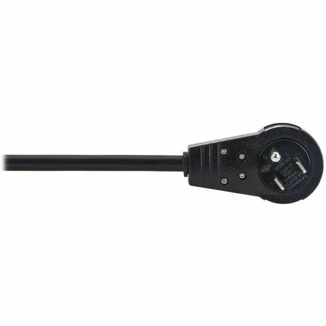 Alt view image 7 of 7 - Tripp Lite series P006-010-15RR Standard Power Cord - For Surge Protector, Printer, Office Equipment, Desktop Computer, PC, Monitor, Scanner, UPS, PDU, Notebook - 18 Gauge - 125 V AC / 10 A - Black -