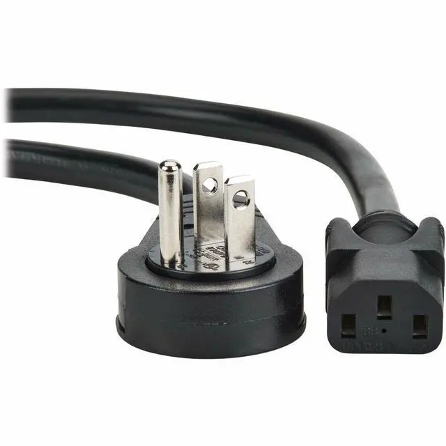 Alt view image 6 of 7 - Tripp Lite series P007-003-15RR Standard Power Cord - For Computer, Server, PC, Monitor, Printer, Surge Protector, PDU, UPS, Network Device, Notebook, Office Equipment - 14 Gauge - 125 V AC / 15 A - B