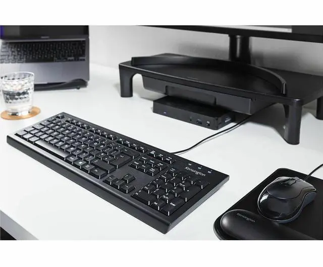 Alt view image 2 of 6 - Kensington ValuLine USB Mouse - Wired - PC, Mac - Optical - Cable - USB Type A - Scroll Wheel - 3 Button(s) - Medium/Large Hand/Palm Size - Symmetrical
