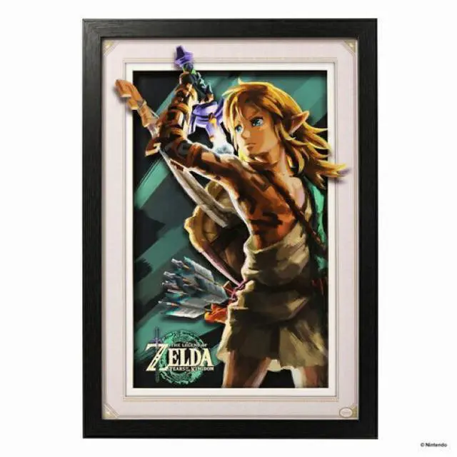 Main image of The Legend of Zelda: Tears of the Kingdom - Primal Link 11x17 Framed Faux Matted