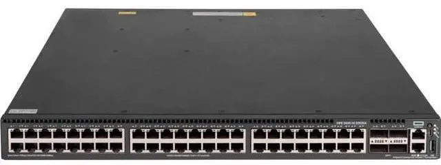 Main image of HPE FlexNetwork 5600HI 48P 100M/1G/2.5G/5G/10GBase-T PoE8 4QSFP+ 1 Slot Switch - 48 Ports - Manageable - 10 Gigabit Ethernet - 10GBase-T, 10GBase-X - 3 Layer Supported - Modular - 65.10 W Power Consum