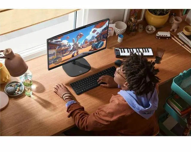 Alt view image 2 of 7 - HP OmniStudio 24-cv000 AIO Touch AMD R3 30 8GB 512GB SSD 23.8" FHD 1920x1080 W11