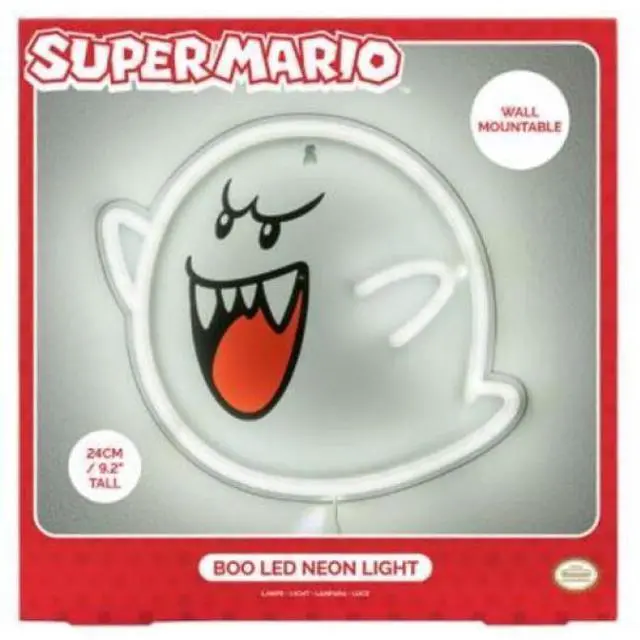 Main image of Nintendo - Boo Wall Mountable LED Neon Light