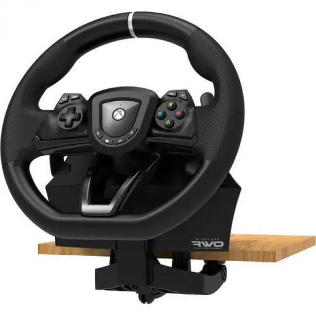 Alt view image 3 of 4 - Xbox Accessory: Racing Wheel - HORI Overdrive Wirless-Compatible with Xbox series X S, Xbox One, and Windows 10
