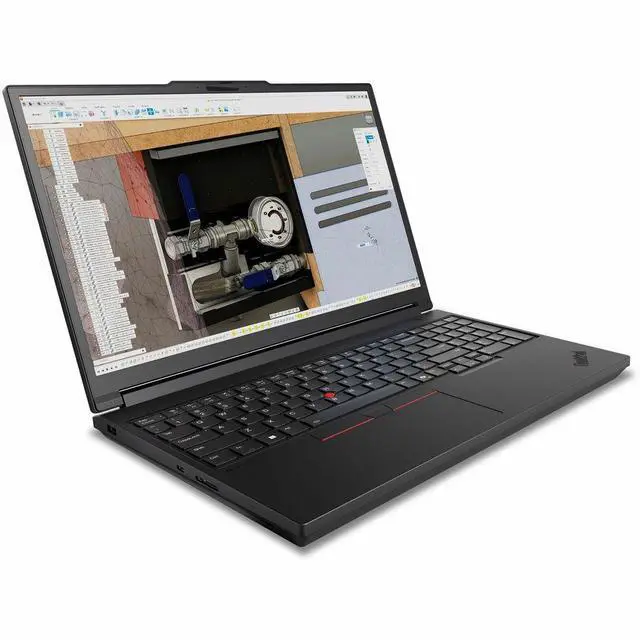 Alt view image 3 of 7 - Lenovo ThinkPad P16 Gen 3 21RQ000WUS 16" Mobile Workstation - WQUXGA - Intel Core Ultra 7 255HX - 32 GB - 1 TB SSD - English (US) Keyboard - Black - Intel Chip - Windows 11 Pro - NVIDIA RTX PRO 2