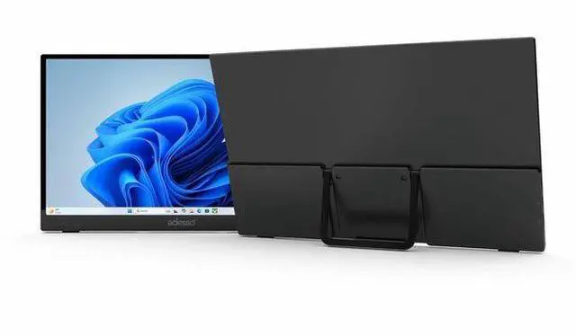 Main image of Adesso CyberView P1 16" Class Full HD LCD Monitor - 16:9 - TAA Compliant - 15.6" Viewable - In-plane Switching (IPS) Technology - 1920 x 1080 - 25 ms - 60 Hz Refresh Rate - Speakers - Tilt -