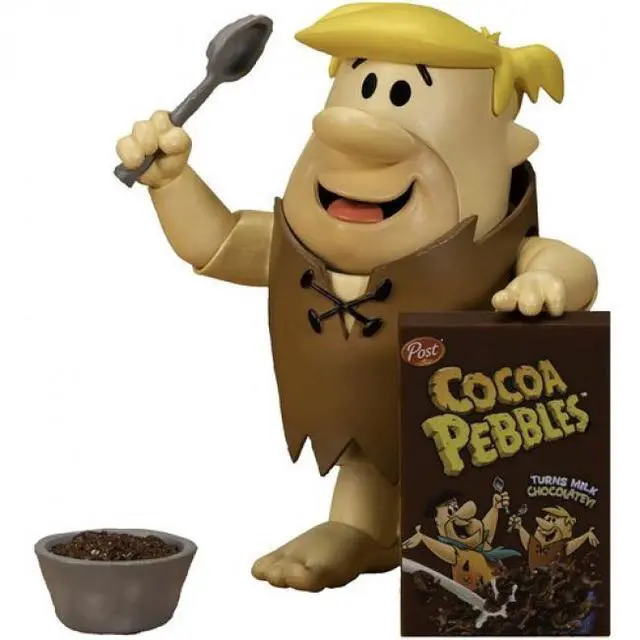 Alt view image 12 of 12 - Barney Rubble 4.5" Moveable Figure with Accessories and Alternate Head and Hands "The Flintstones" Model by Jada