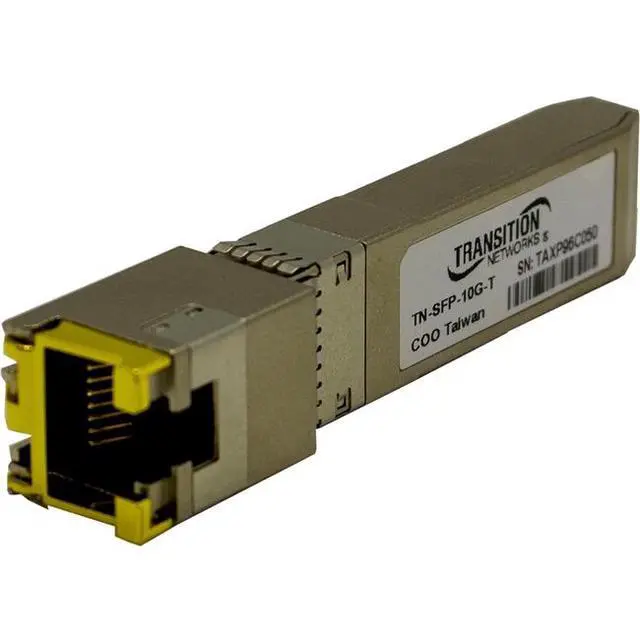 Alt view image 11 of 13 - Transition Networks SFP+ Module TNSFP10GT