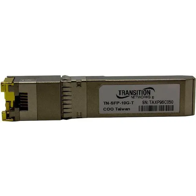 Alt view image 13 of 13 - Transition Networks SFP+ Module TNSFP10GT