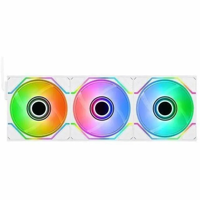 Alt view image 15 of 19 - Thermaltake SWAFAN 120 EX Infinity ARGB White Infinity Mirror Hub and Frame PC Cooling Fan CL-F265-PL12SW-A