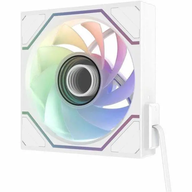 Alt view image 17 of 19 - Thermaltake SWAFAN 120 EX Infinity ARGB White Infinity Mirror Hub and Frame PC Cooling Fan CL-F265-PL12SW-A