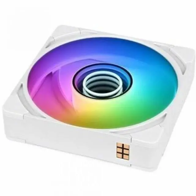 Alt view image 13 of 17 - Thermaltake CT140 EX Infinity ARGB Sync 3 Pack; Infinity Mirror Hub; 140mm x 28mm; PWM 500~1800 RPM; MagForce 2.0; 5V 3-Pin Motherboard Sync; 3-Pack; Snow; CL-F244-PL14SW-A