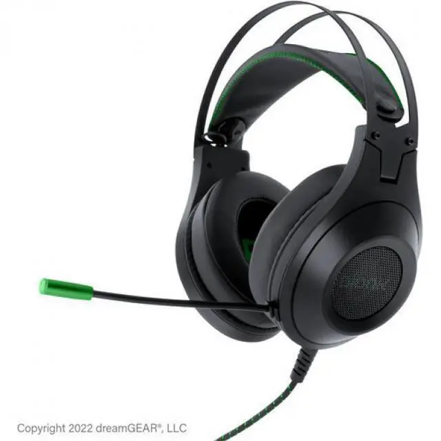 Main image of Xbox Accessory: Wired Headset - BIONIK SIREX - Black: Compatible?with PC, Switch, PS5, Xbox X|S & Green: Compatible?with PC, Switch, PS5, Xbox X|S