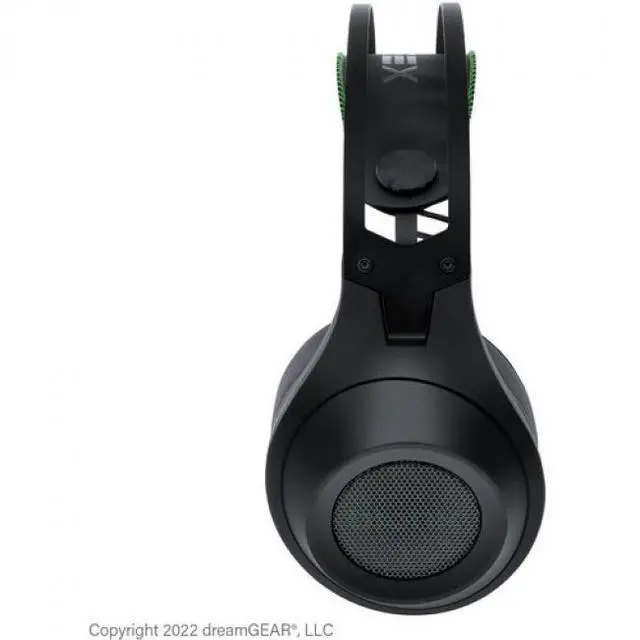 Alt view image 5 of 6 - Xbox Accessory: Wired Headset - BIONIK SIREX - Black: Compatible?with PC, Switch, PS5, Xbox X|S & Green: Compatible?with PC, Switch, PS5, Xbox X|S