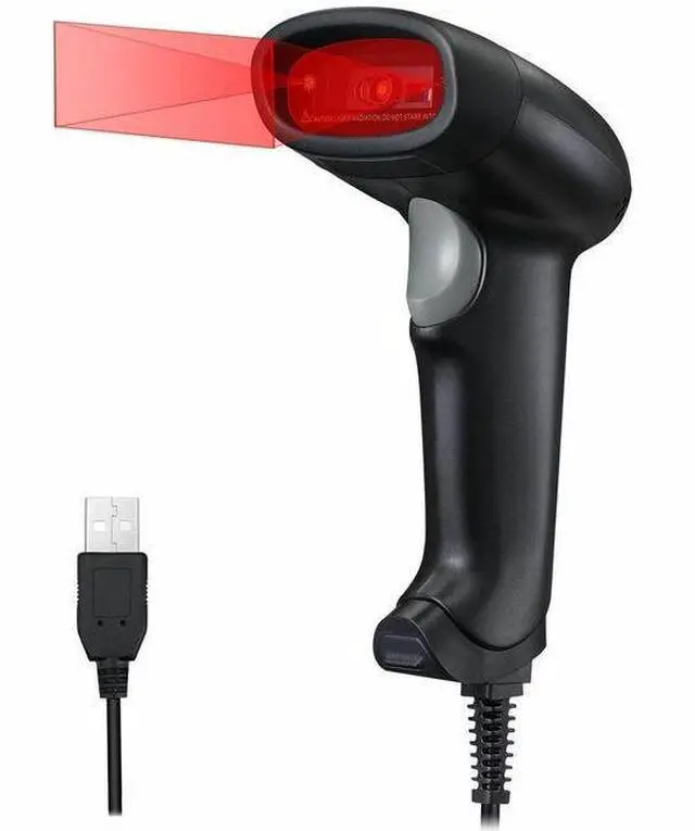 Main image of Adesso NuScan 2600U-TAA - Handheld 2D Barcode Scanner - Cable Connectivity - 10" Scan Distance - 1D, 2D - LED - CMOS - USB - TAA Compliant