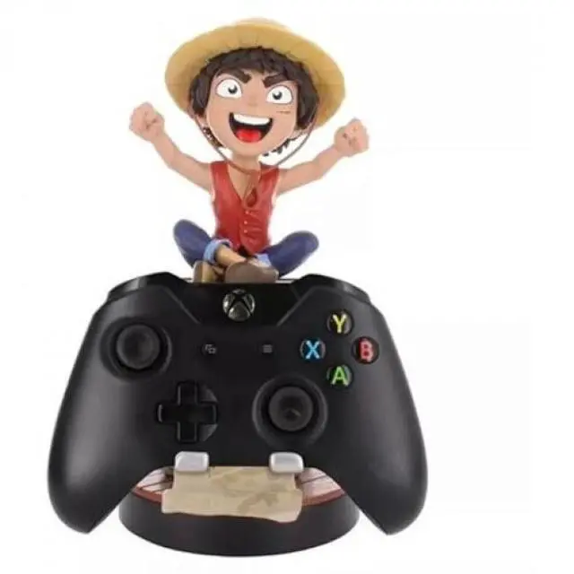 Alt view image 2 of 4 - Netflix: Luffy 'Wanted Poster' Cable Guys R.E.S.T Collectible Figure Device Holder