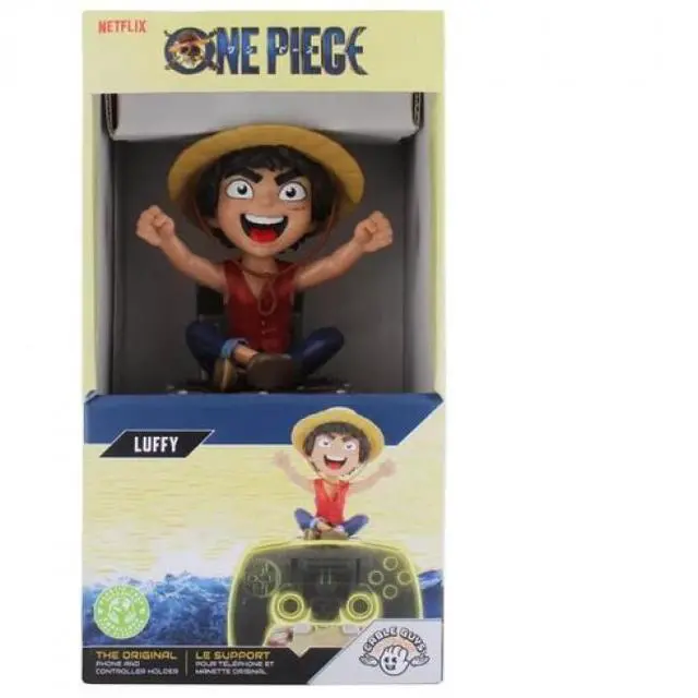 Alt view image 4 of 4 - Netflix: Luffy 'Wanted Poster' Cable Guys R.E.S.T Collectible Figure Device Holder