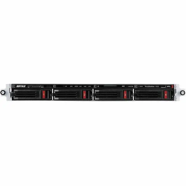 Alt view image 8 of 13 - BUFFALO TeraStation WS5420RN 4-Bay Windows Server IoT 2025 Rackmount NAS 32TB 4x8TB HDD Included TAA Compliant