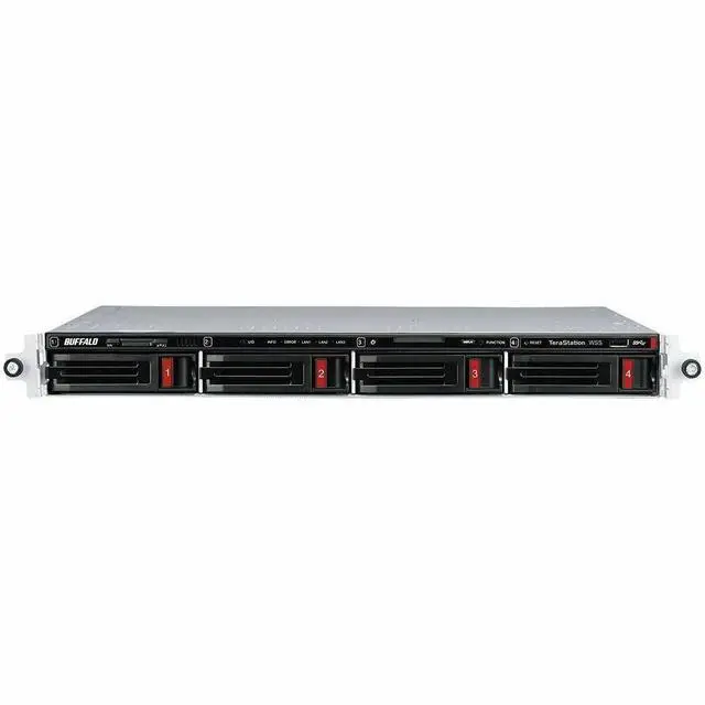 Alt view image 9 of 13 - BUFFALO TeraStation WS5420RN 4-Bay Windows Server IoT 2025 Rackmount NAS 32TB 4x8TB HDD Included TAA Compliant