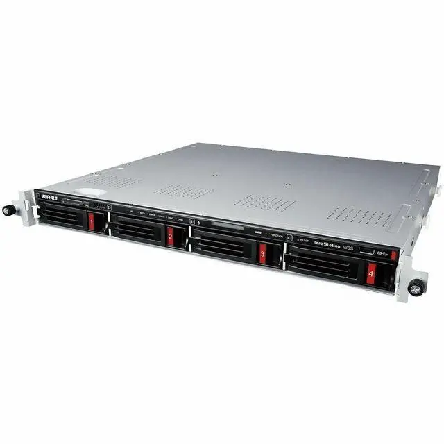 Alt view image 12 of 13 - BUFFALO TeraStation WS5420RN 4-Bay Windows Server IoT 2025 Rackmount NAS 32TB 4x8TB HDD Included TAA Compliant