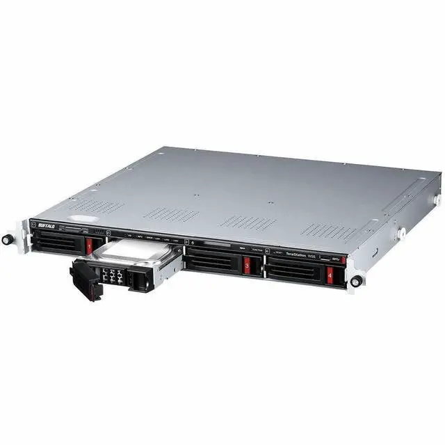 Alt view image 13 of 13 - BUFFALO TeraStation WS5420RN 4-Bay Windows Server IoT 2025 Rackmount NAS 32TB 4x8TB HDD Included TAA Compliant