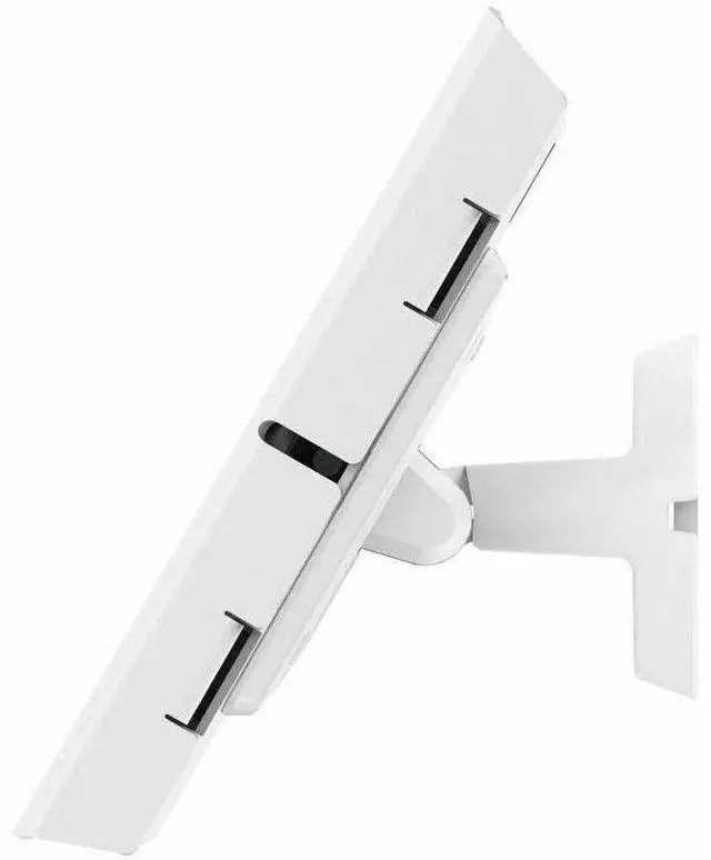 Alt view image 8 of 8 - iPad 10th-11th A16 Gen Apex Enclosure Bow Tilting Wall Mount White