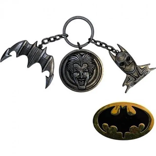Main image of Factory Entertainment - Batman 1989 - CHS Keychain And Pin Set