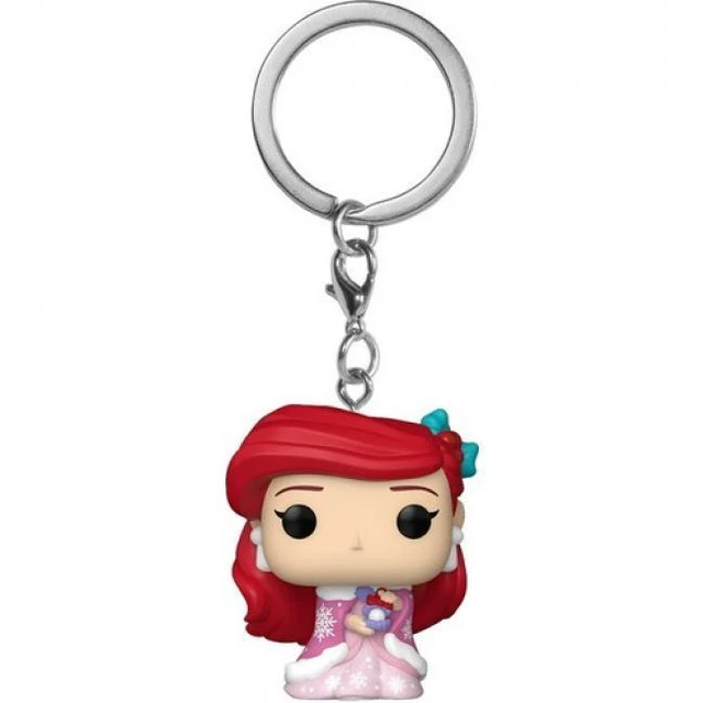 Main image of Funko POP! Keychain: Disney Princess Holiday - Ariel - 86073