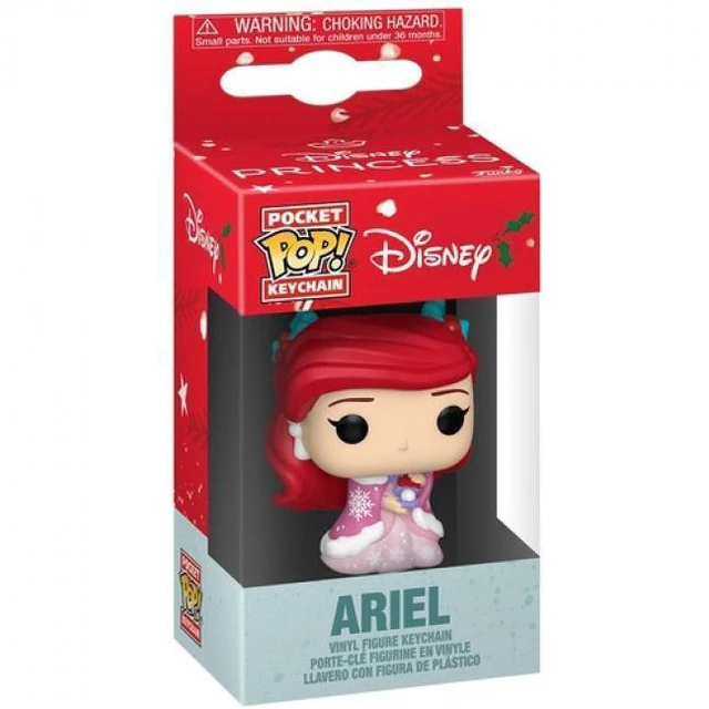 Alt view image 2 of 2 - Funko POP! Keychain: Disney Princess Holiday - Ariel - 86073