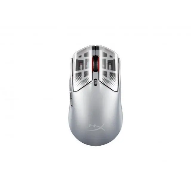 Alt view image 8 of 14 - HyperX Pulsefire Haste 2 S Silver Wireless Gaming Mouse